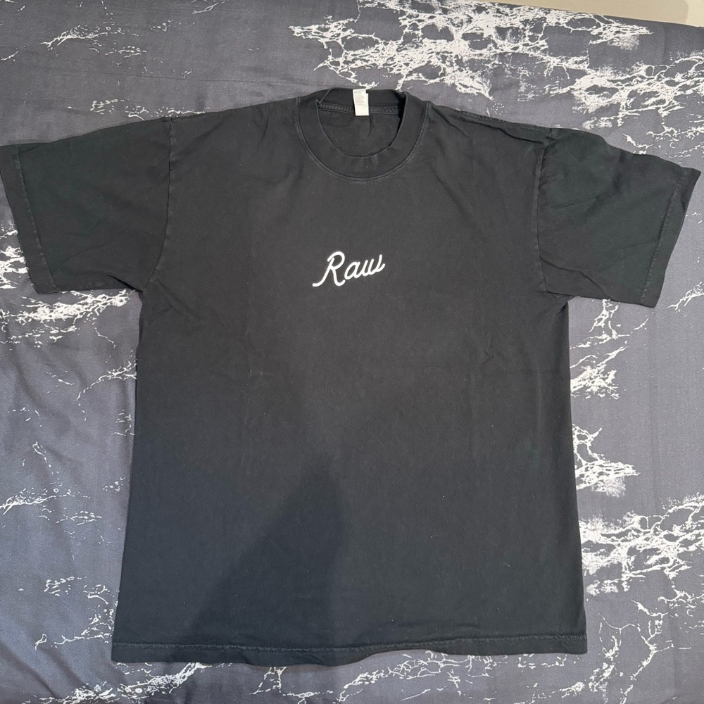 RAW CBUM black T-shirt